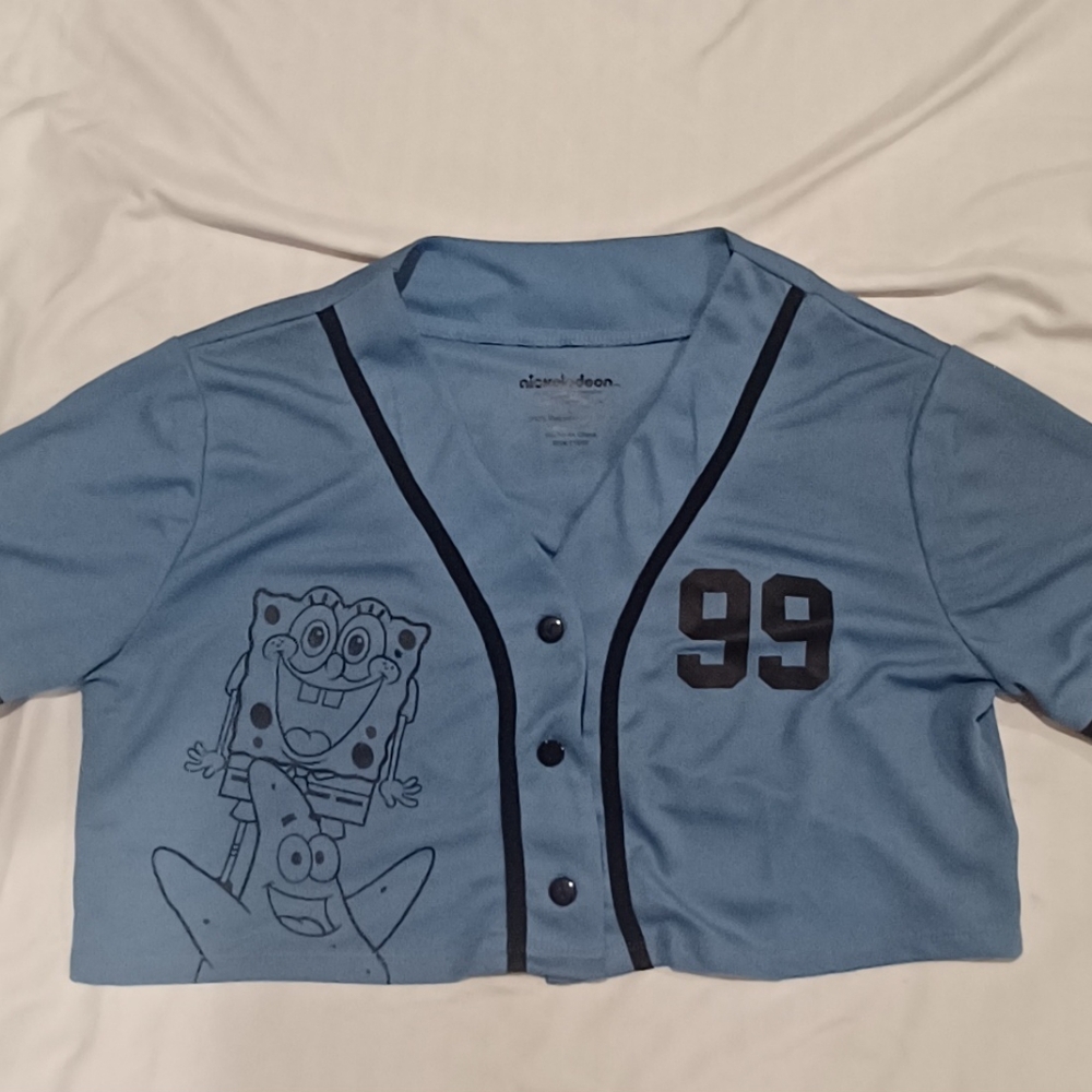 SpongeBob jersey shirt